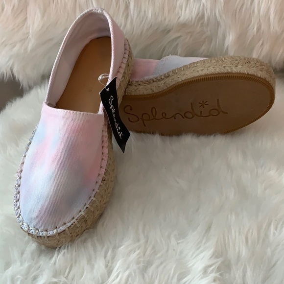 NWT Splendid Laney Tie Dye Espadrille 8.5 - Picture 2 of 10